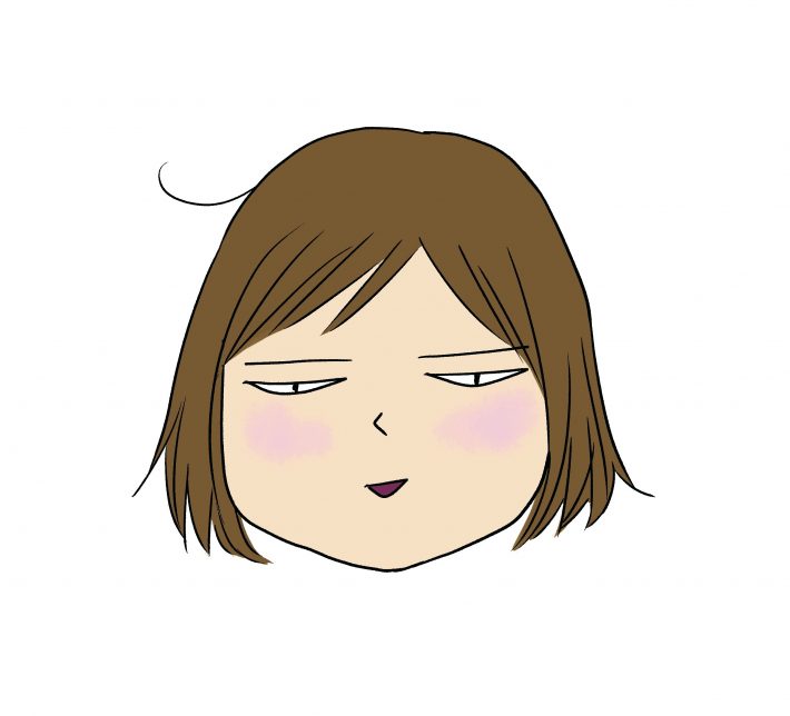 大久保ヒロミ先生・自画像