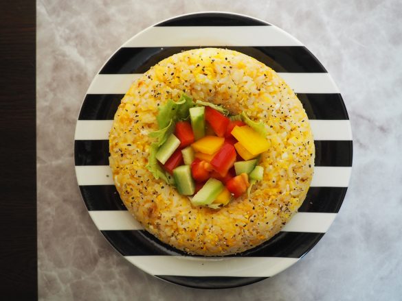 大さじ1.5～2杯くらいを最後に加え、サッと炒めたら完成