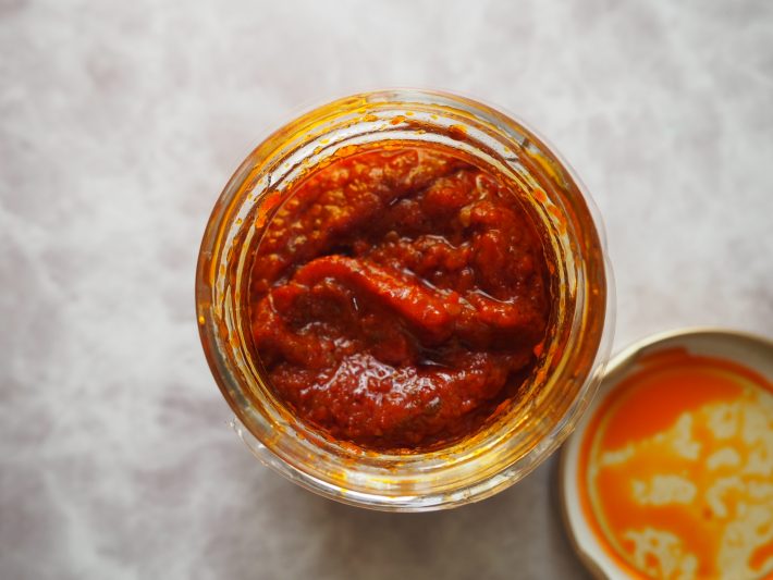 見た目ほどは辛くないけどピリッとしてる