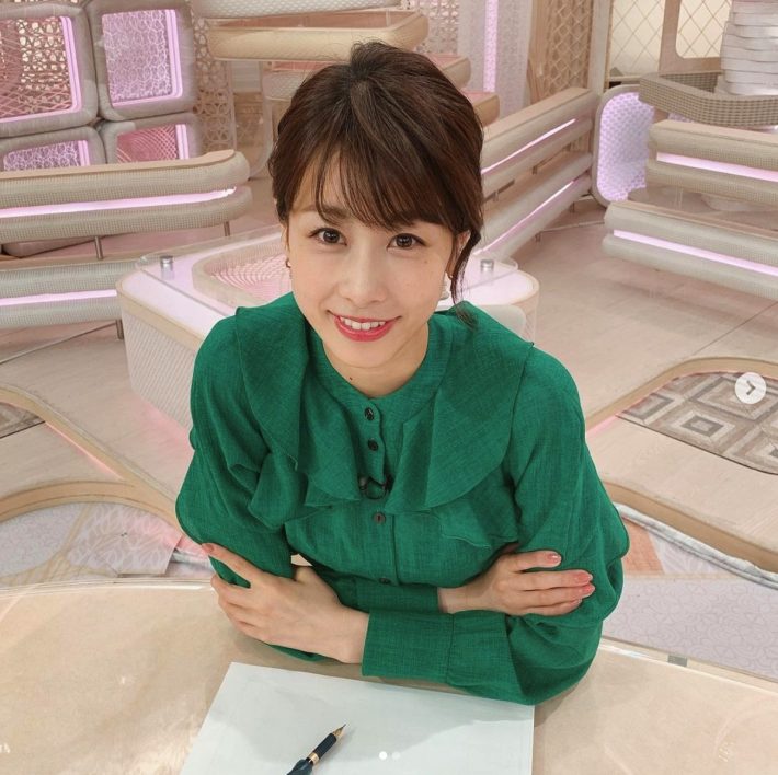 加藤綾子さんのInstagramより