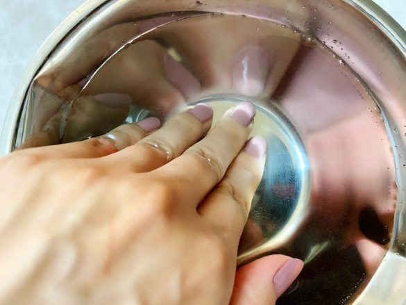 オフはお湯に1分浸けるだけ