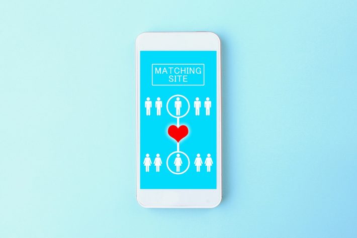 スマホのマッチングアプリ