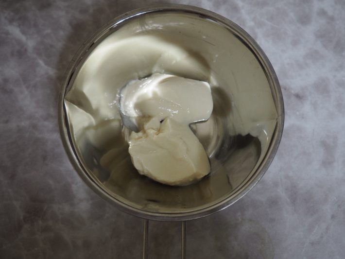 豆乳ヨーグルトでアイスを作ってみた