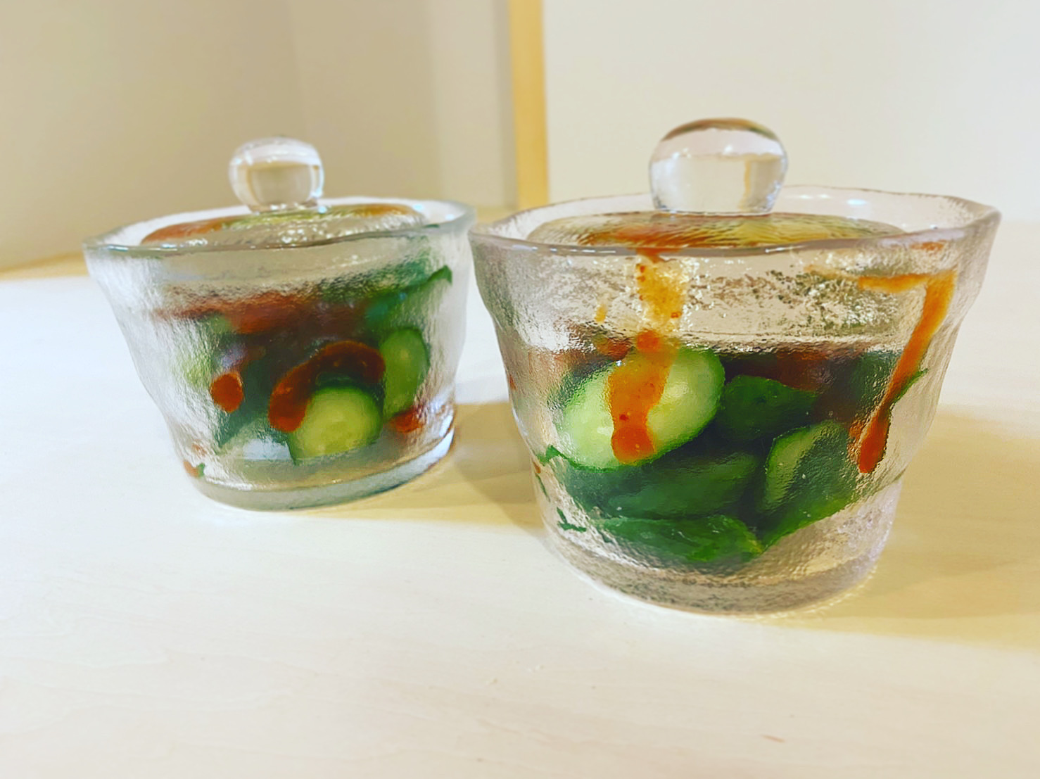 3COINS「ガラスの浅漬け鉢」が超おしゃれ！本家（1320円）とガチ比較し