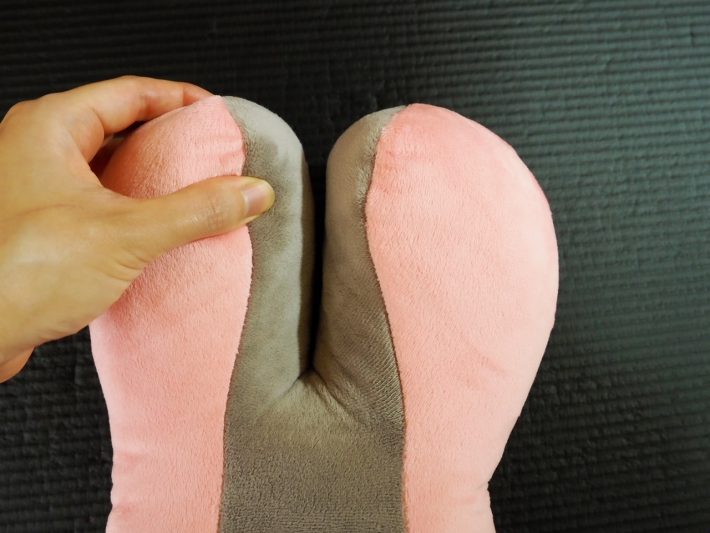 程よい硬さのボールが本体に内蔵されている