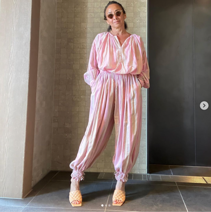 上下ピンクもかわいいですよ！