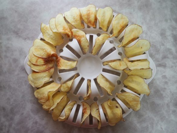 しっかりとポテトチップスの見た目に