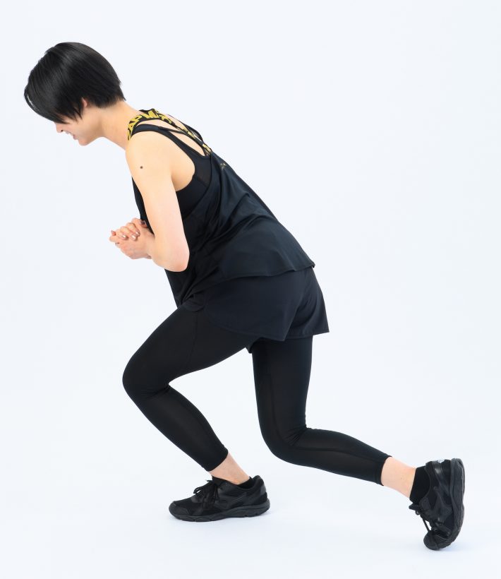 ドロップランジ　NG