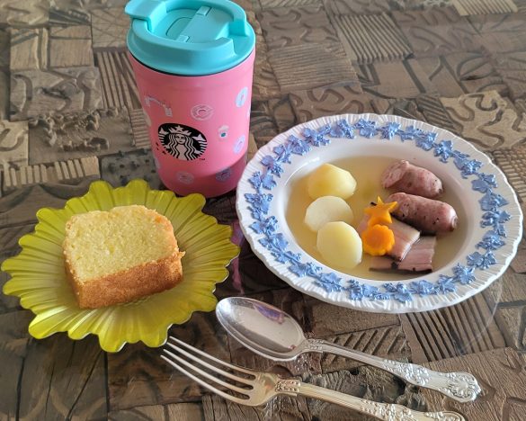 我が家の朝ごはんにもタンブラーがしっくり馴染む