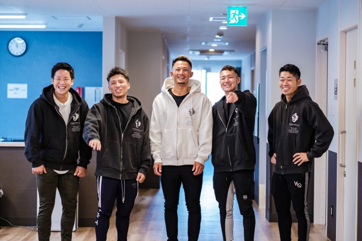 利用者からも好評のマッチョ職員たち