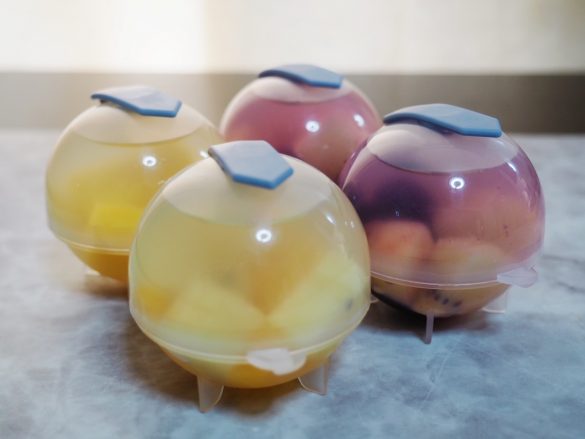 目分量で8割まで水を注ぐ。