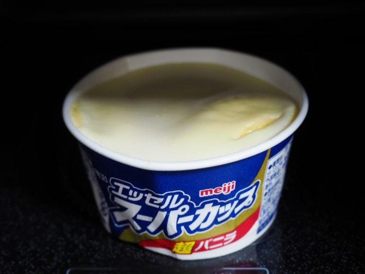 追加で10秒の加熱。ポコポコっと膨らんできた