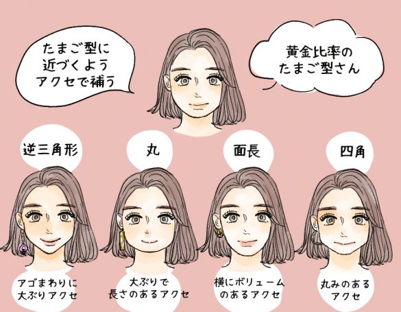 似合うアクセサリーの選び方