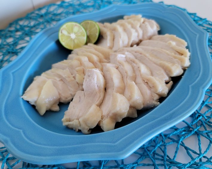 そのまま食べてもおいしい昆布酒チキンが完成