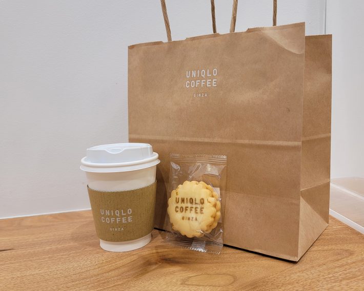 ゲイシャ種ハンドドリップコーヒーと銀座ウエスト バタークッキー。合わせて650円