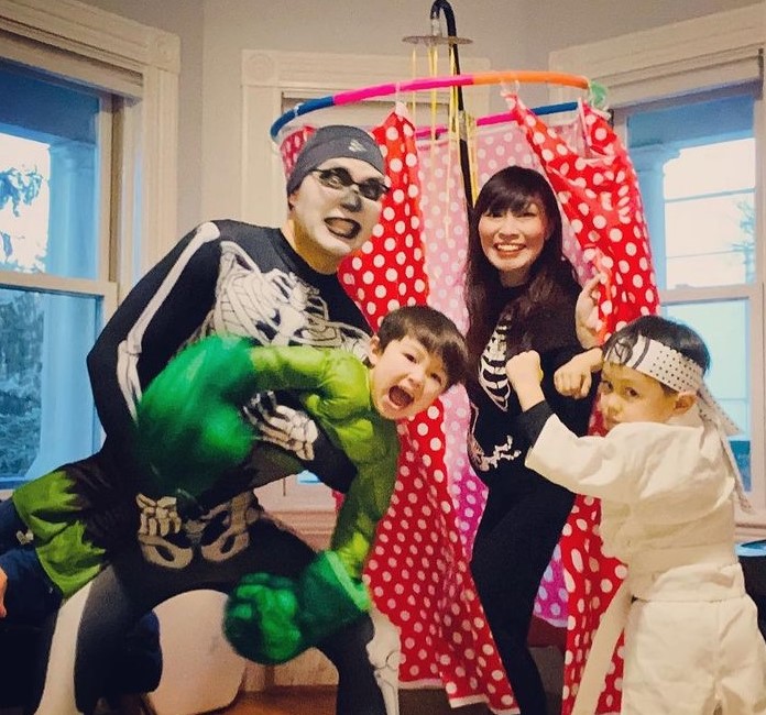 内田さんと家族