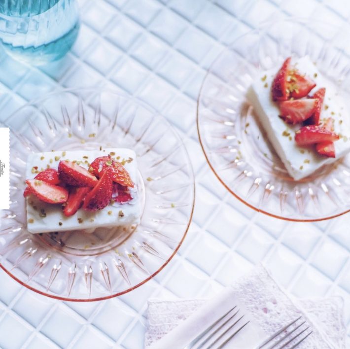 ☆いちごのヨーグルトカッサータ