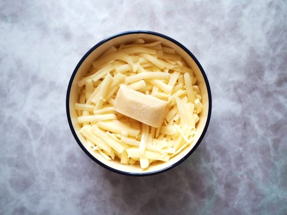 チーズフォンデュの材料