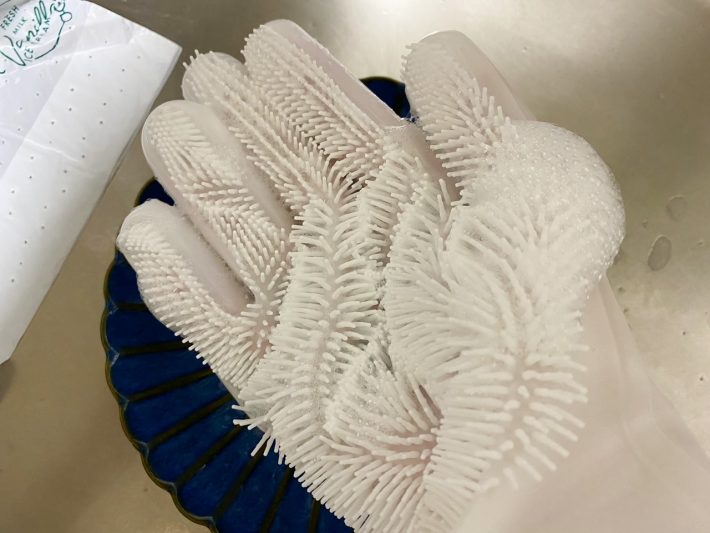 数秒でモコモコ泡が完成！