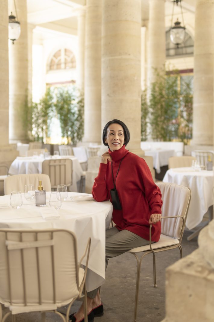 20年以上愛用している「エルメス」のニット