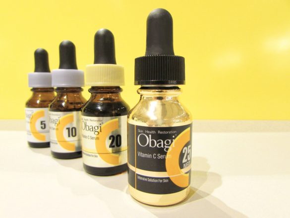 オバジCは、C5～C25まで、濃度別に、4種類のラインナップ