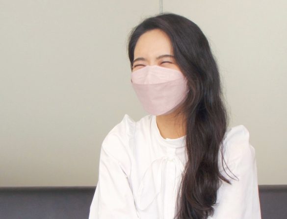 「夜も朝もしっかり塗ってください！」と高田さん