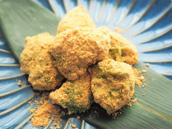 味はうっすら抹茶風味。