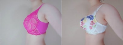 コンパクトに見えるブラジャー