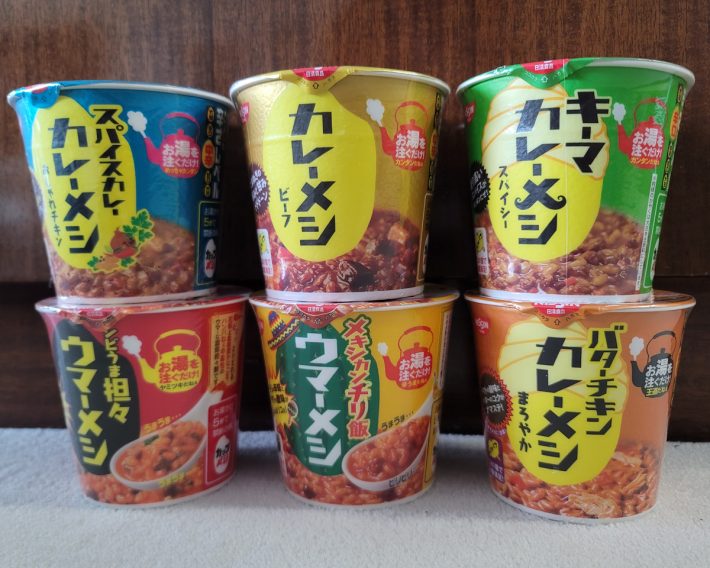 「カップメシ」シリーズは男性を中心に好評を博している