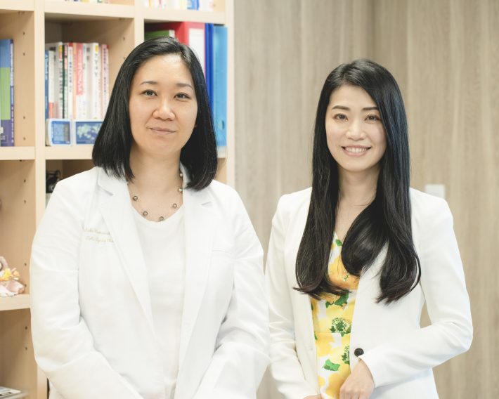 浜中先生（左）と元井さん（右）