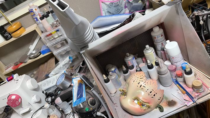 millnaさんアトリエの様子1