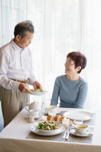 夫婦でのんびり、普段のゴハン