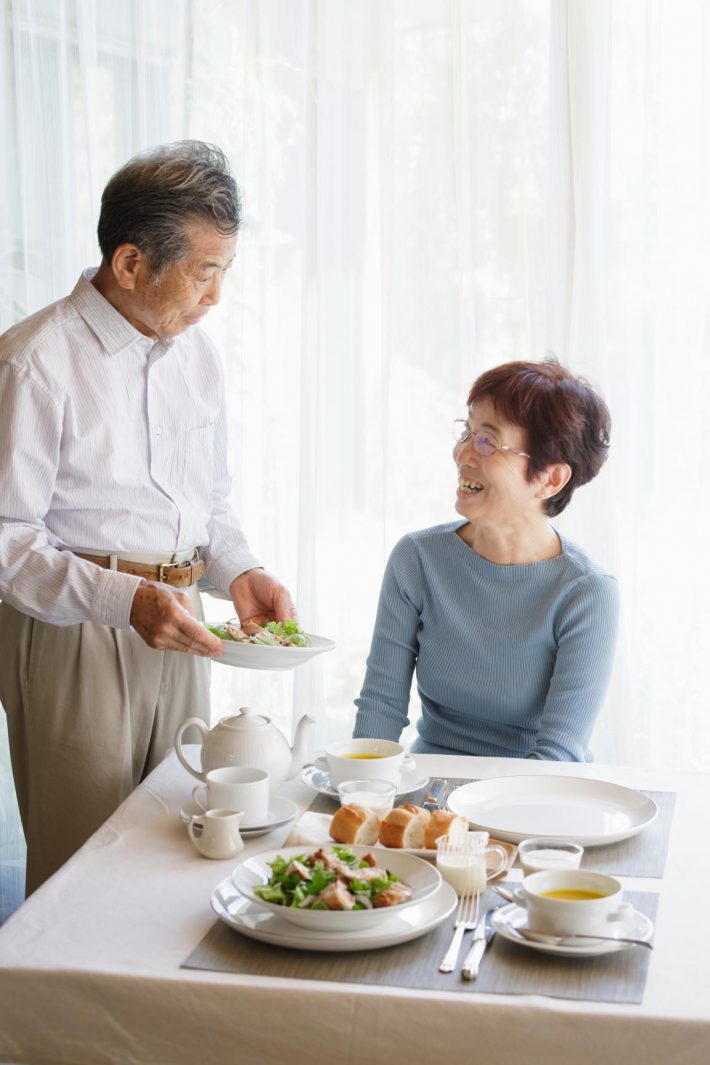 夫婦でのんびり、普段のゴハン