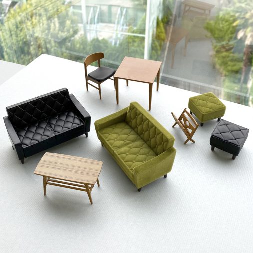 カリモク60 ミニチュアファニチャー 第2弾2