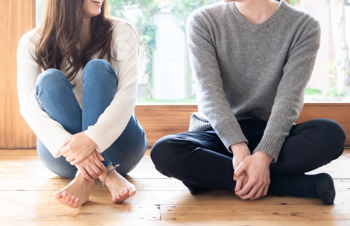 大学時代からの付き合いからゴールイン