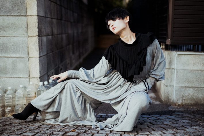 millnaさん作のジャージー素材のセットアップ1