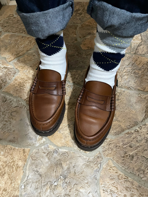 冬の靴下コーデ