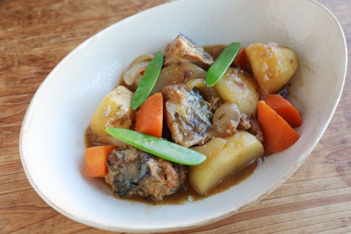 ぐっち夫婦さん「鯖のみそじゃが」