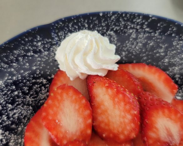 ホイップクリープはたっぷり乗せよう