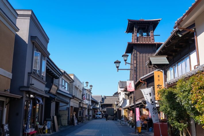 川越 町並み 時の鐘