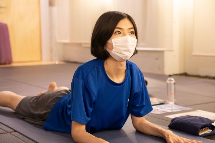 ヨガでいろいろなポーズを