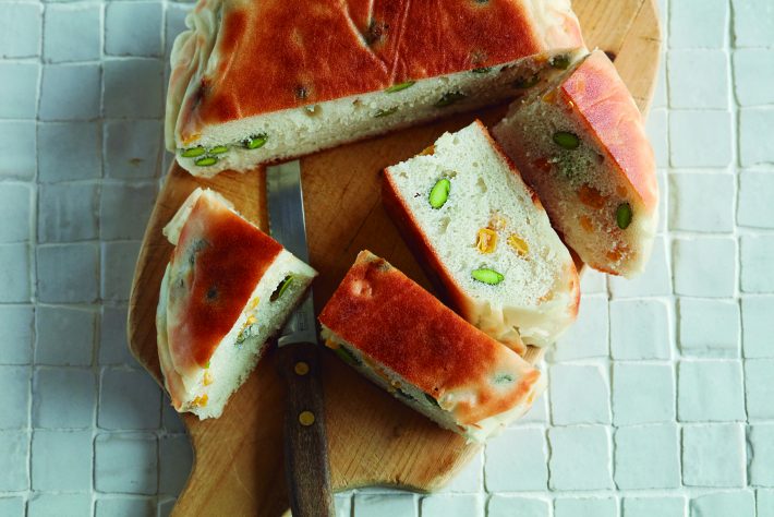 オーブンいらず「枝豆コーンのフライパンパン」