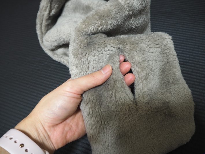 首まわりだけでも、やっぱり毛布は最強だった！