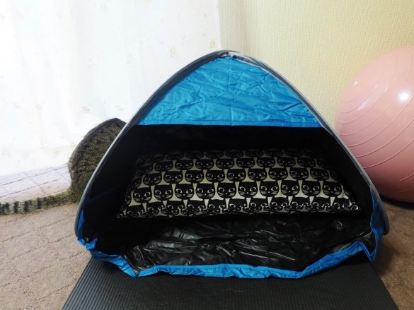 大きめの枕でも余裕です。