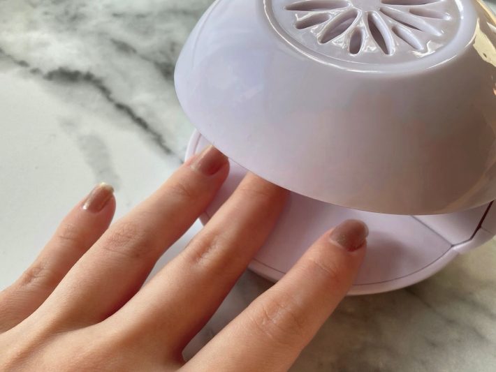 どれくらい早く乾く？