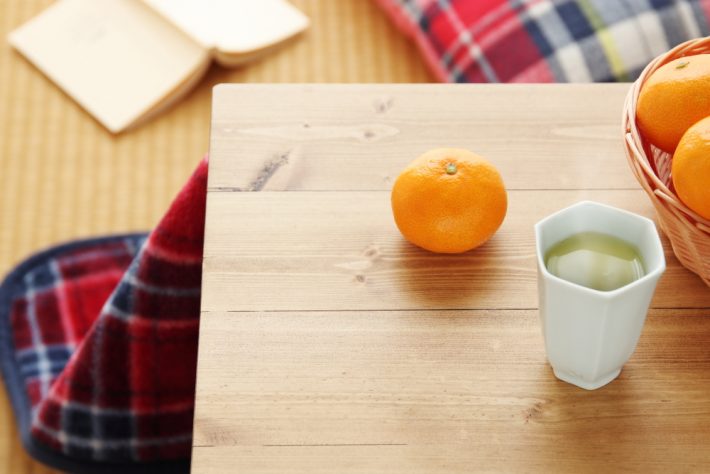 こたつ　みかん　冬