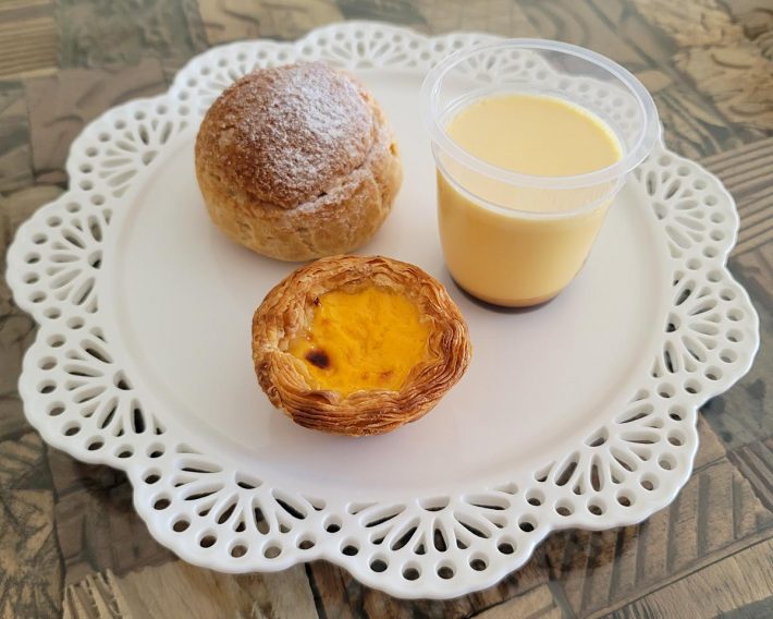 八ヶ岳のたまご3種。いずれも値段は、237円（税込）