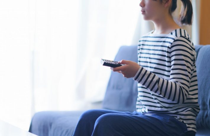 TV　テレビ視聴者　見る