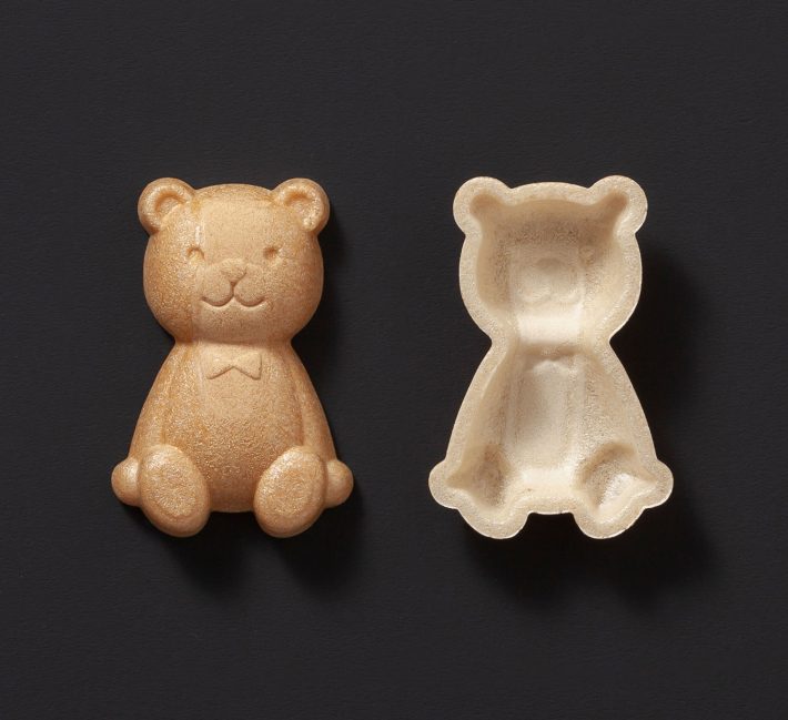 たねらくのもなかの皮「くま」