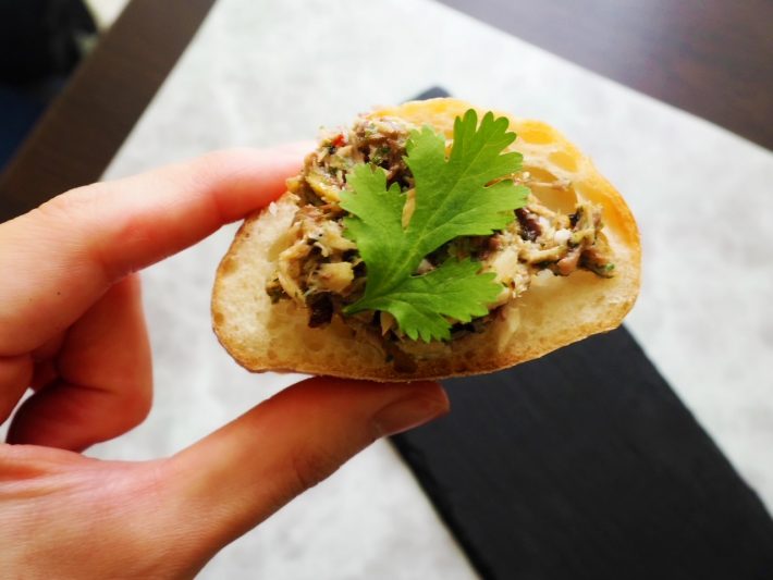 パテは肉類をミンチ状にしたもの。